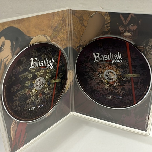 Basilisk The Complete Series Box Set DVD 4 Disc Set - Picture 5 of 6